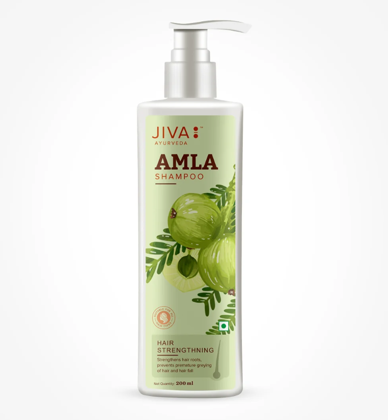 Шампунь от выпадения волос "Амла" (Amla Hair Strengthing), 200мл., Jiva Ayurveda